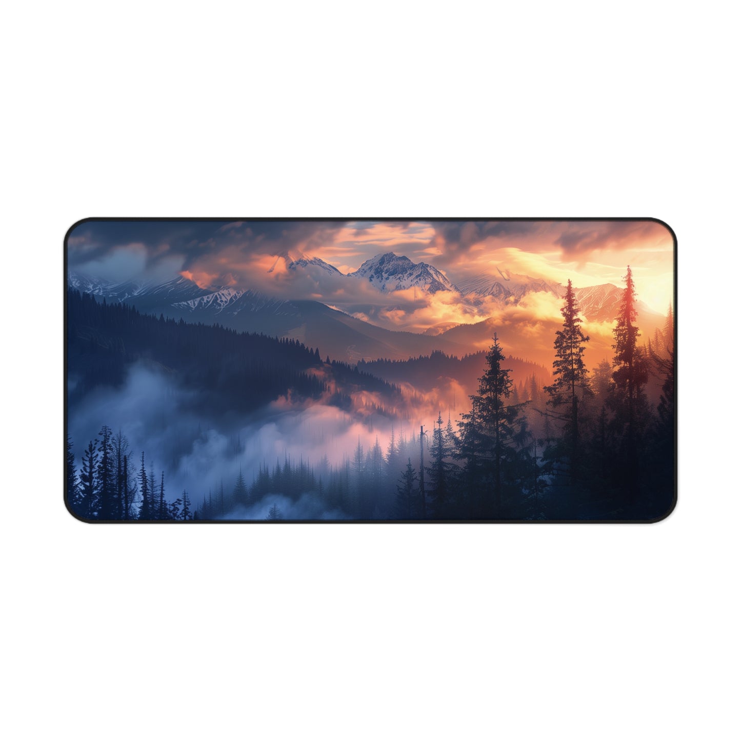 Evening Mountain Landscape Desk Mat - DM01