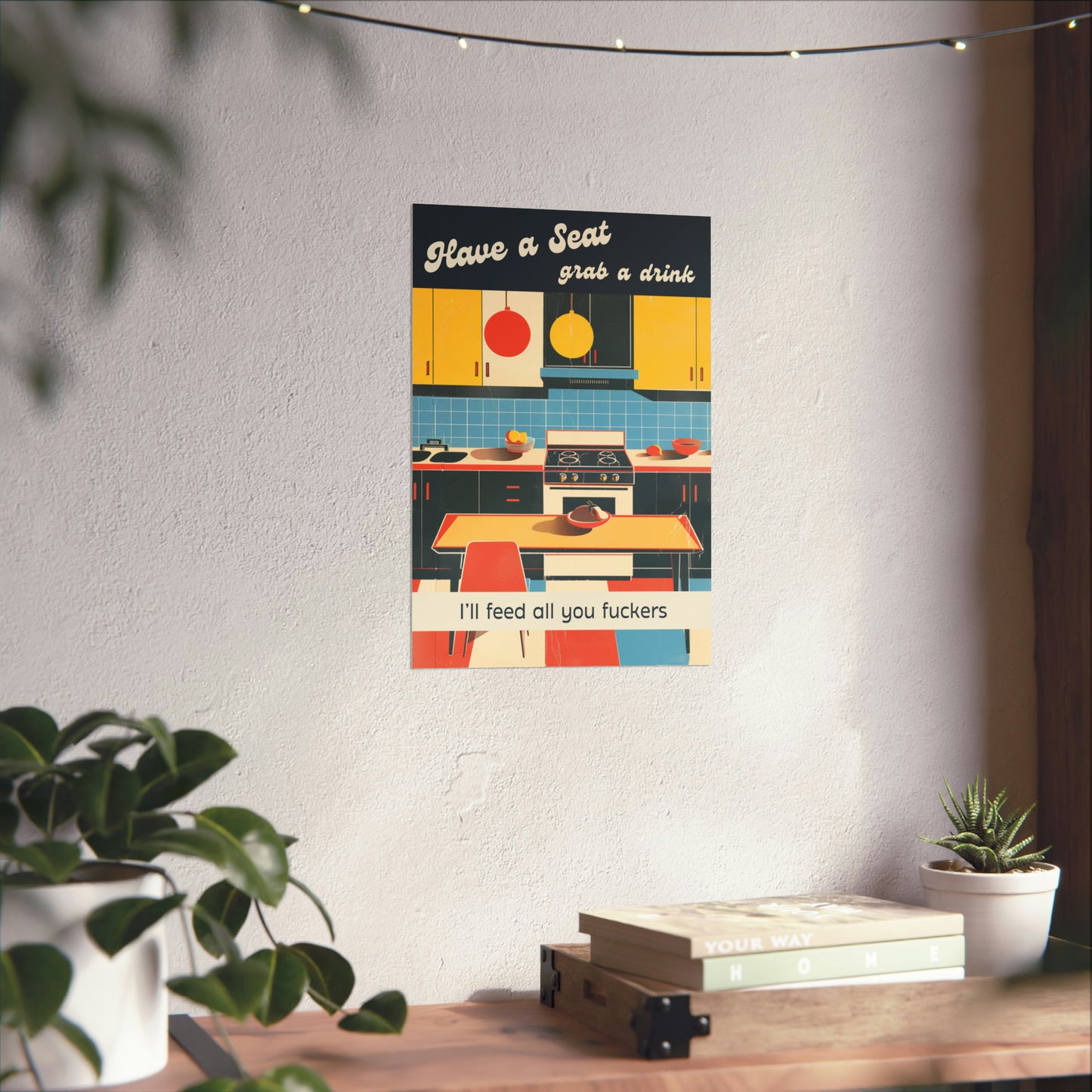 Retro Kitchen Poster D2