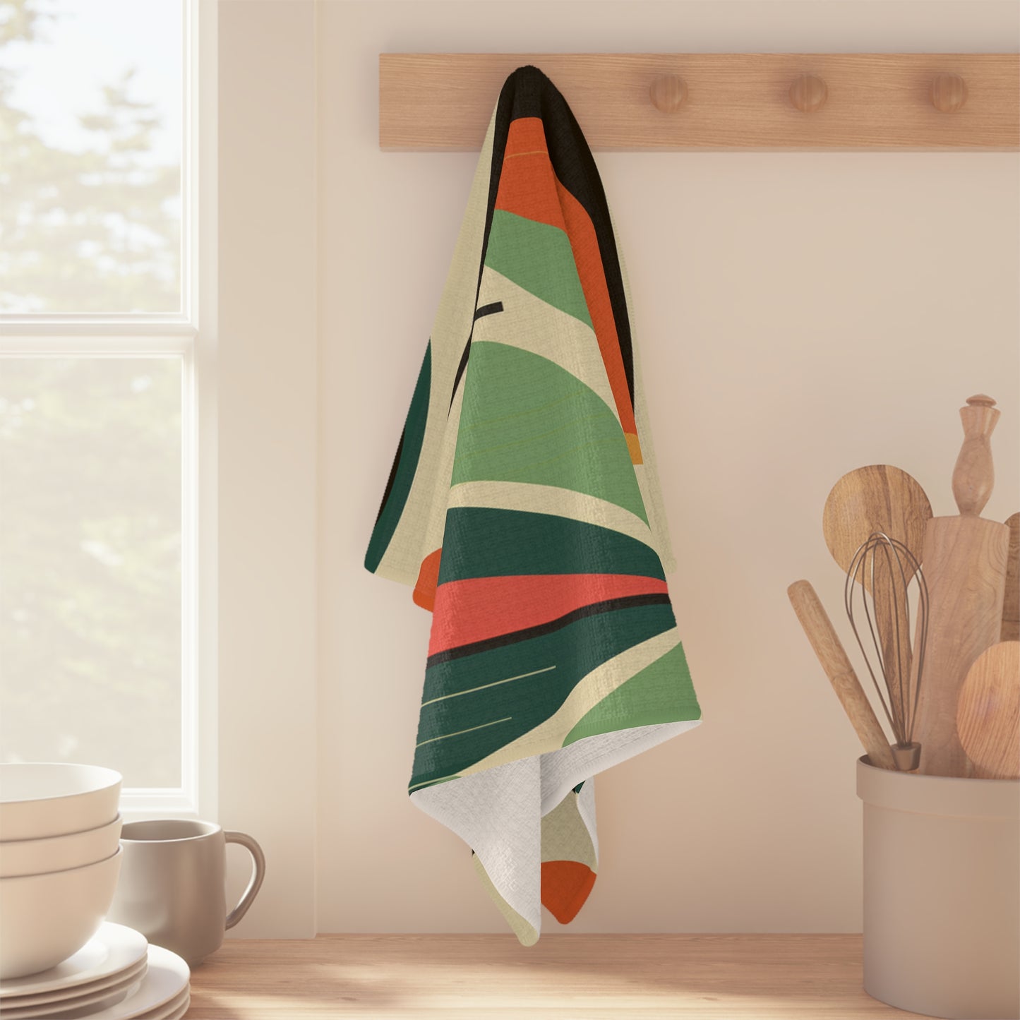 Mid Century Modern Microfiber Towel PS12