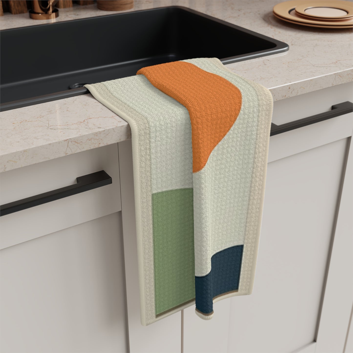 Mid Century Modern Microfiber Towel PS1