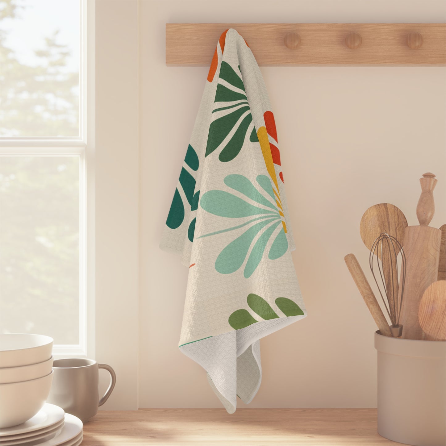 Mid Century Modern Microfiber Towel PS7