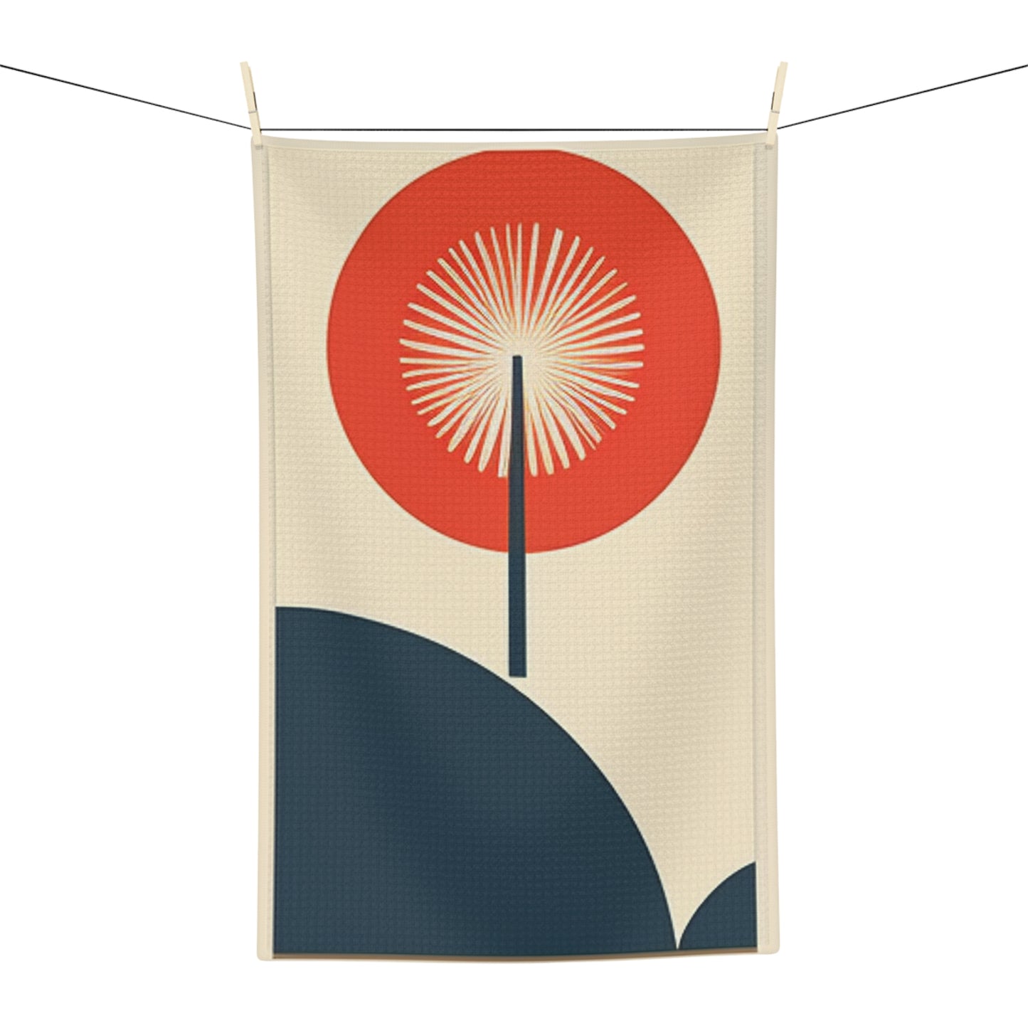 Mid Century Modern Microfiber Towel PS2