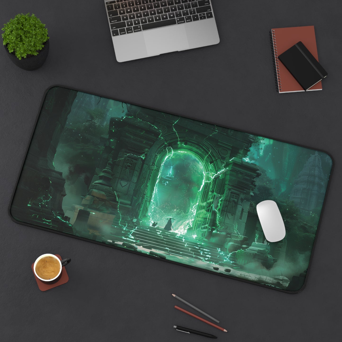 Ruined Temple Desk Mat - DM02