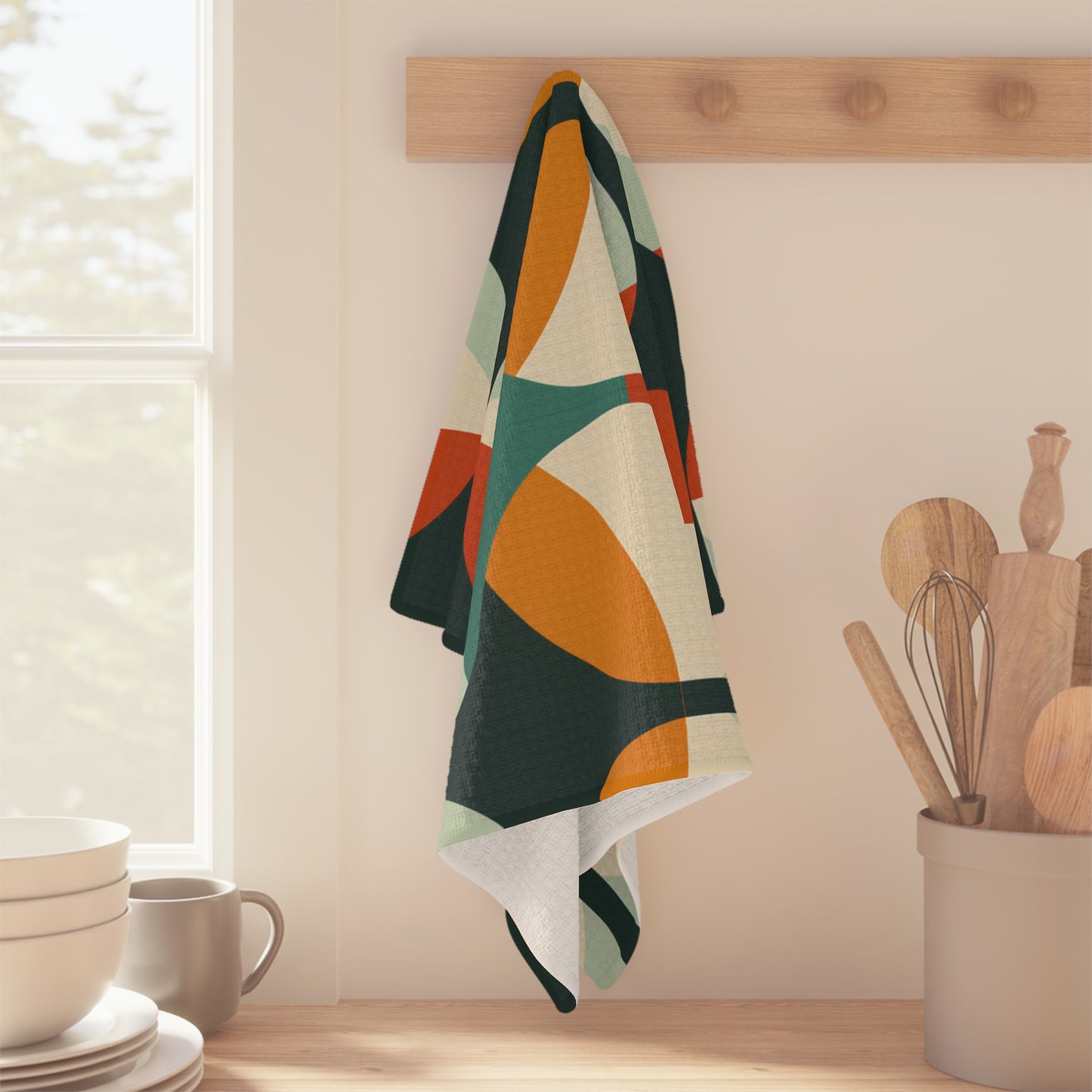 Mid Century Modern Microfiber Towel PS11