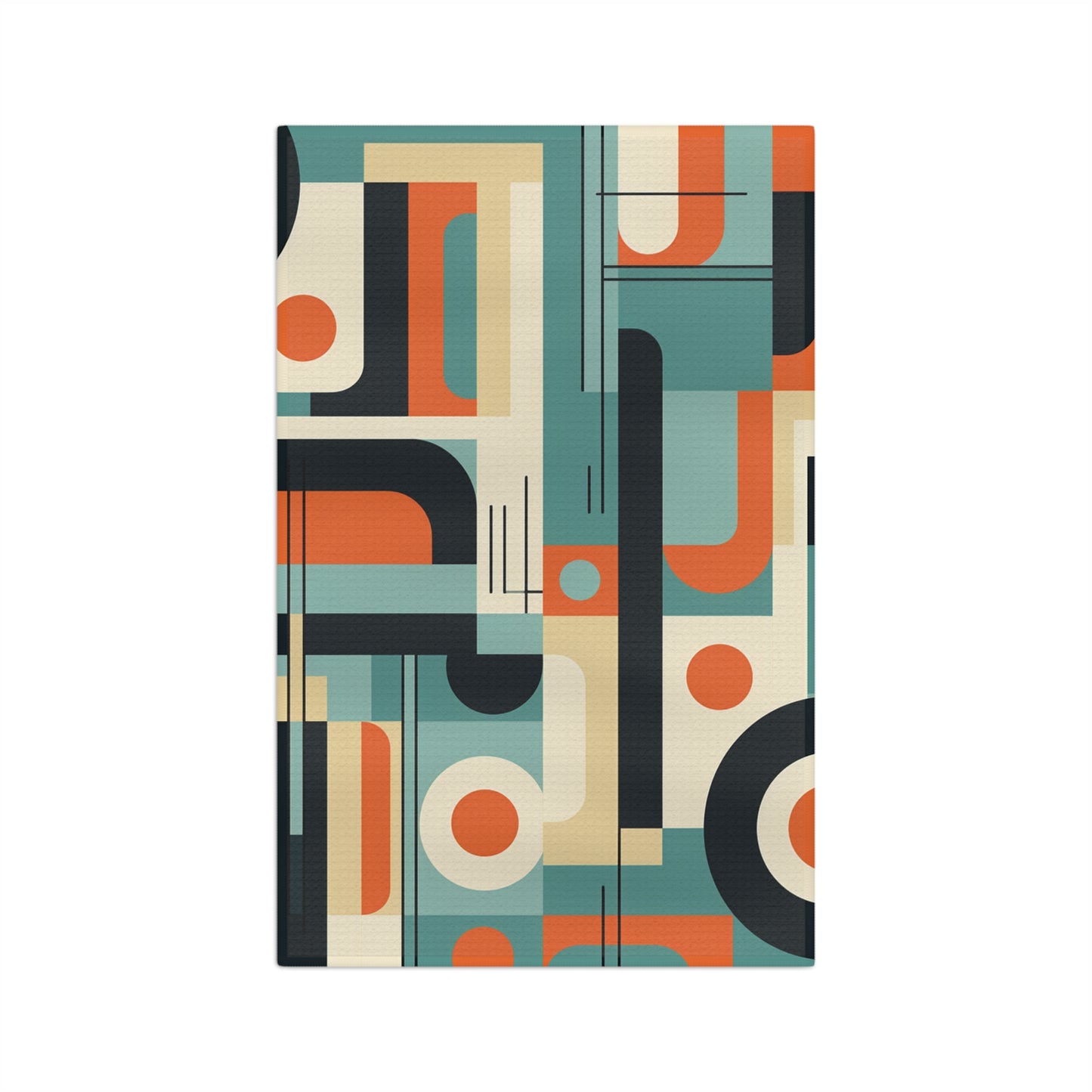 Mid Century Modern Microfiber Towel PS9