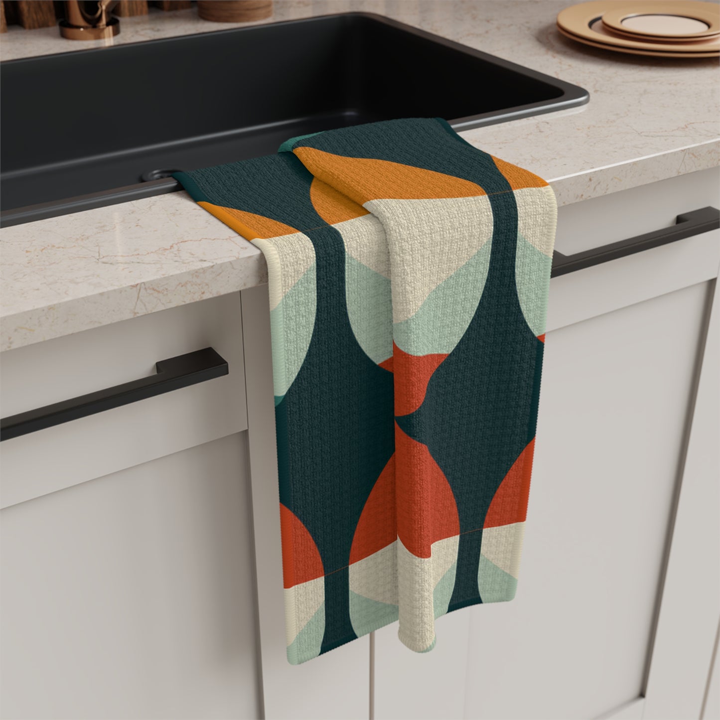 Mid Century Modern Microfiber Towel PS11