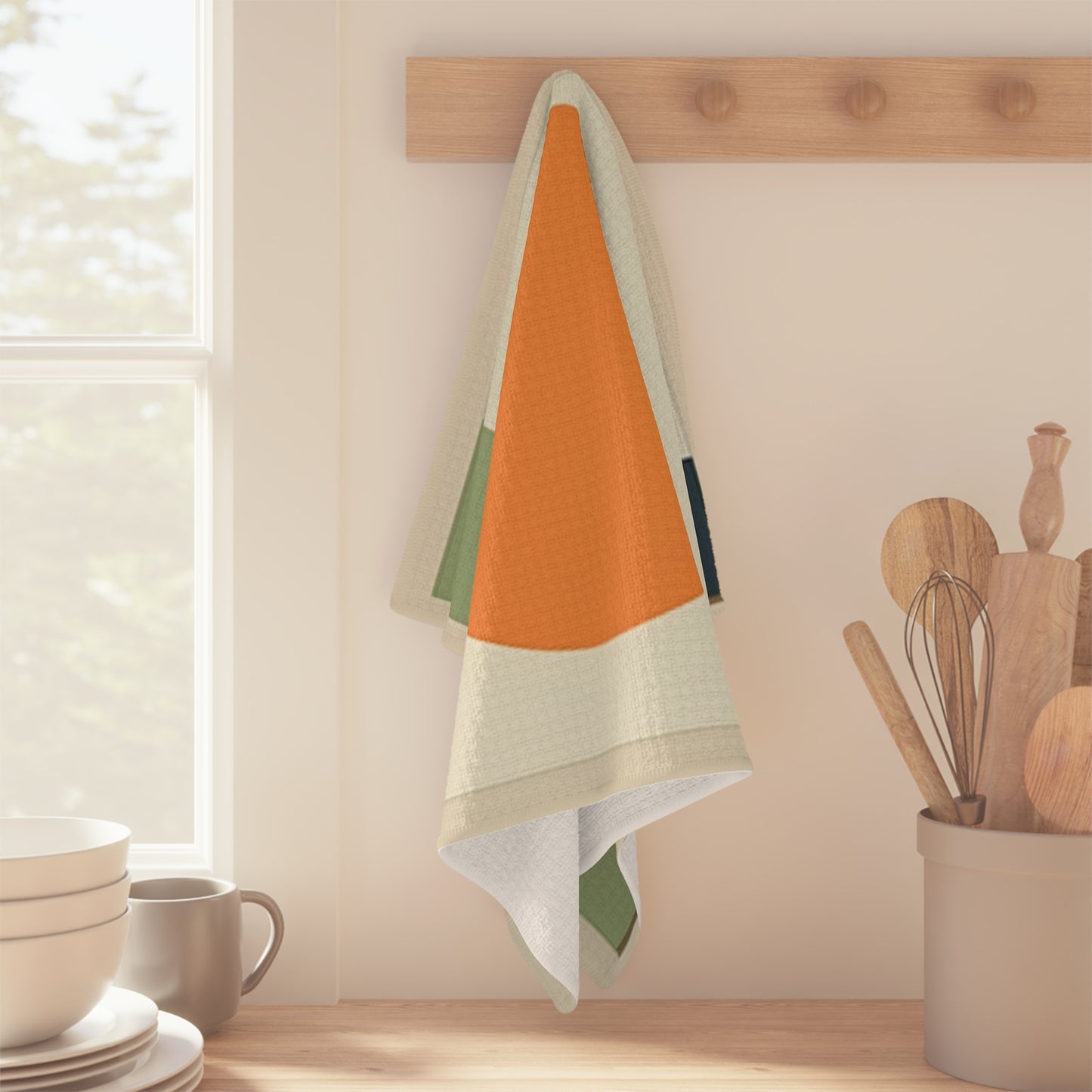 Mid Century Modern Microfiber Towel PS1