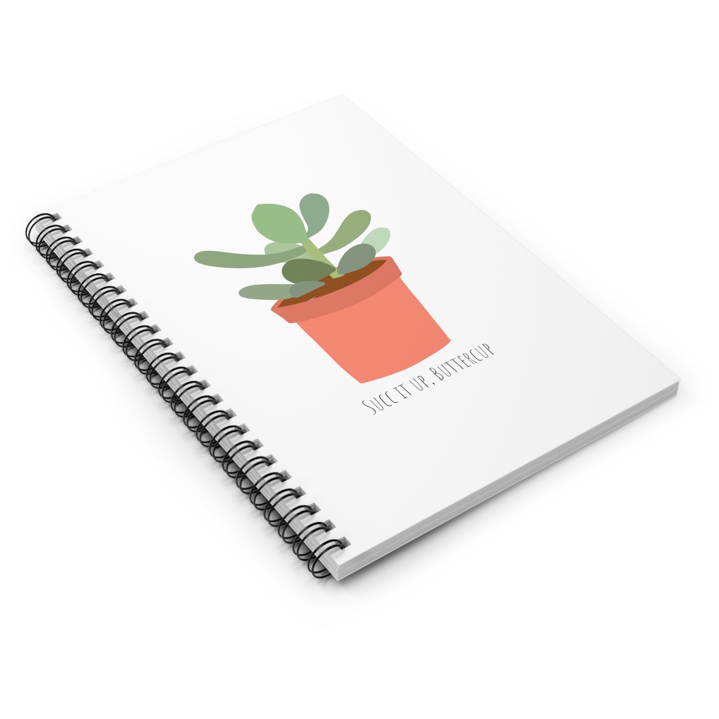 Succ it up, Buttercup - Spiral Notebook - Ruled Line