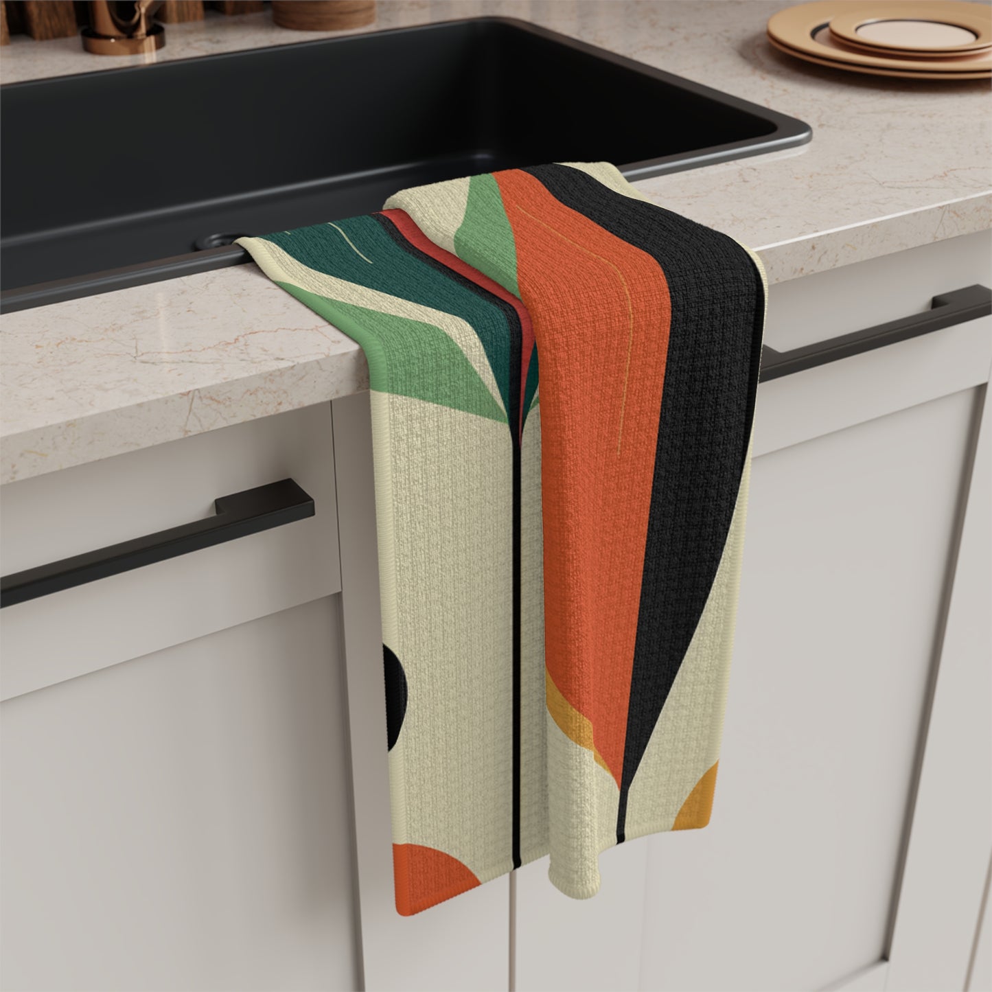 Mid Century Modern Microfiber Towel PS12