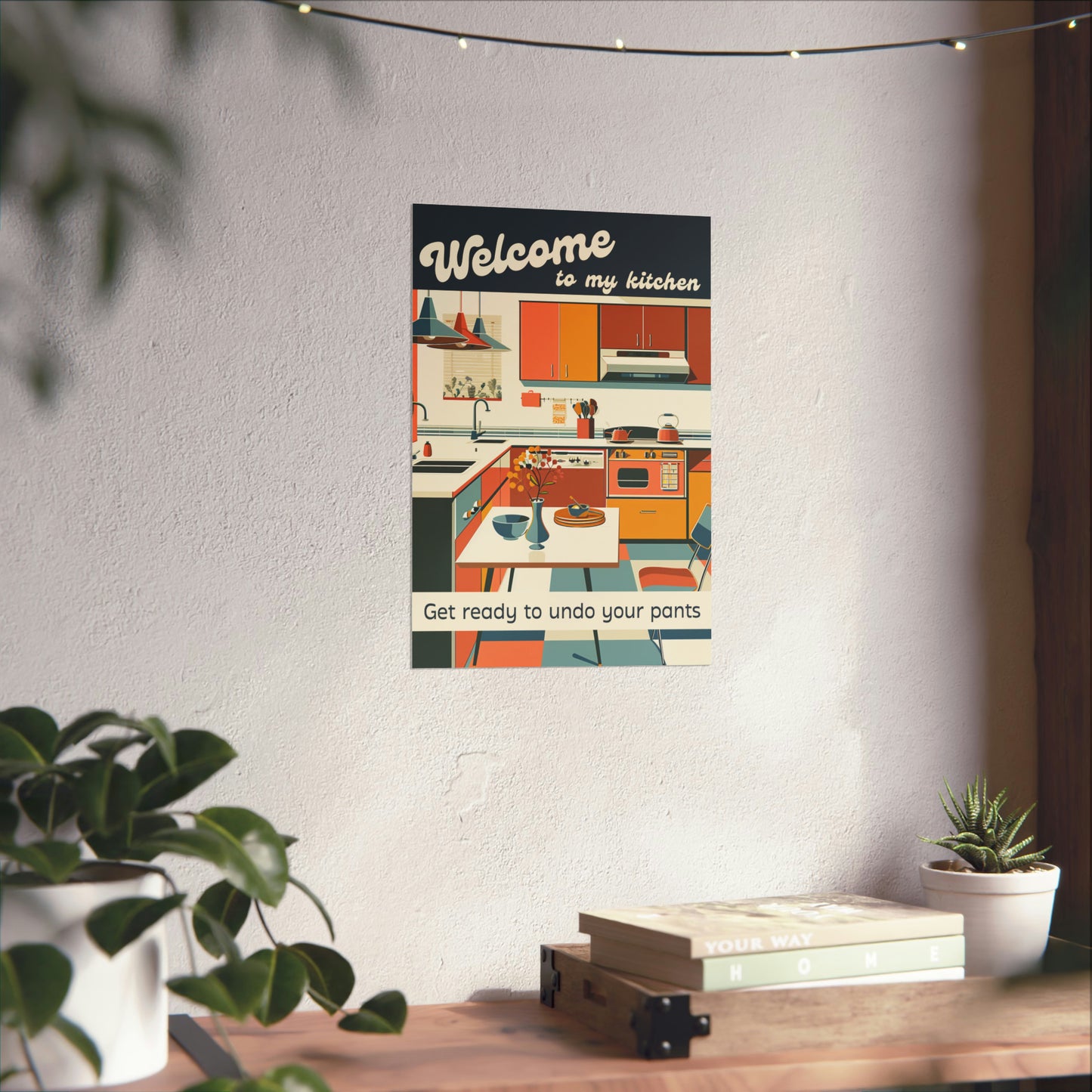 Retro Kitchen Poster D1