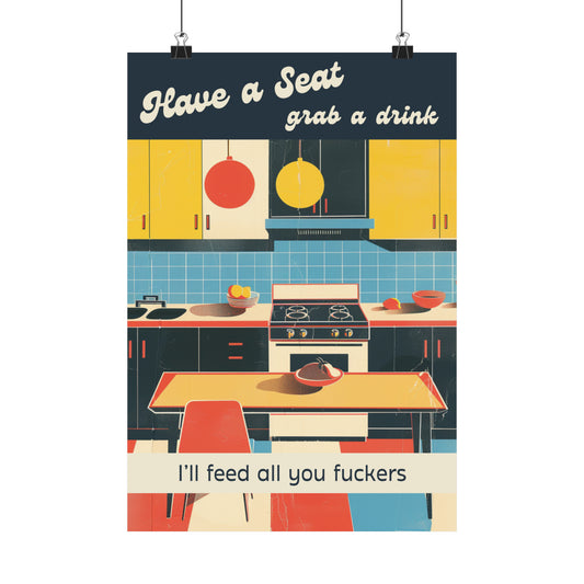 Retro Kitchen Poster D2