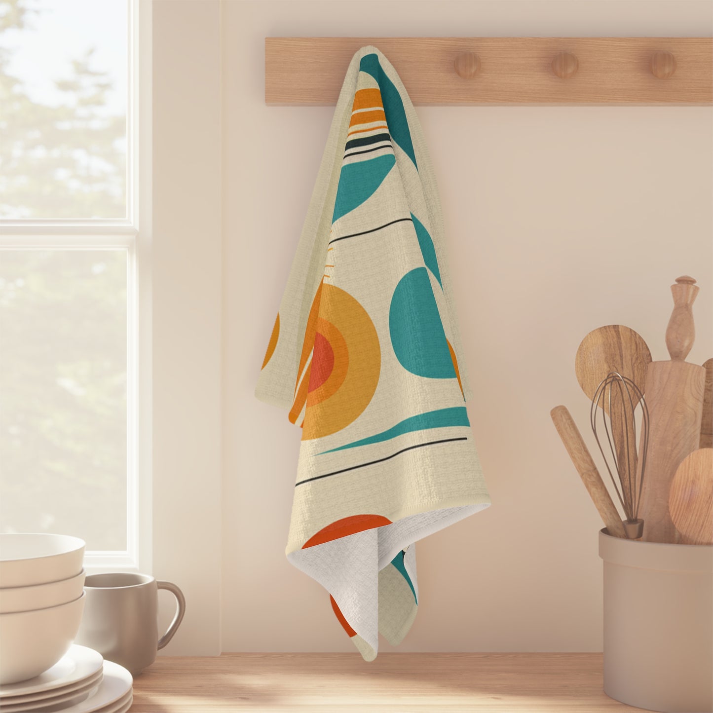 Mid Century Modern Microfiber Towel PS10