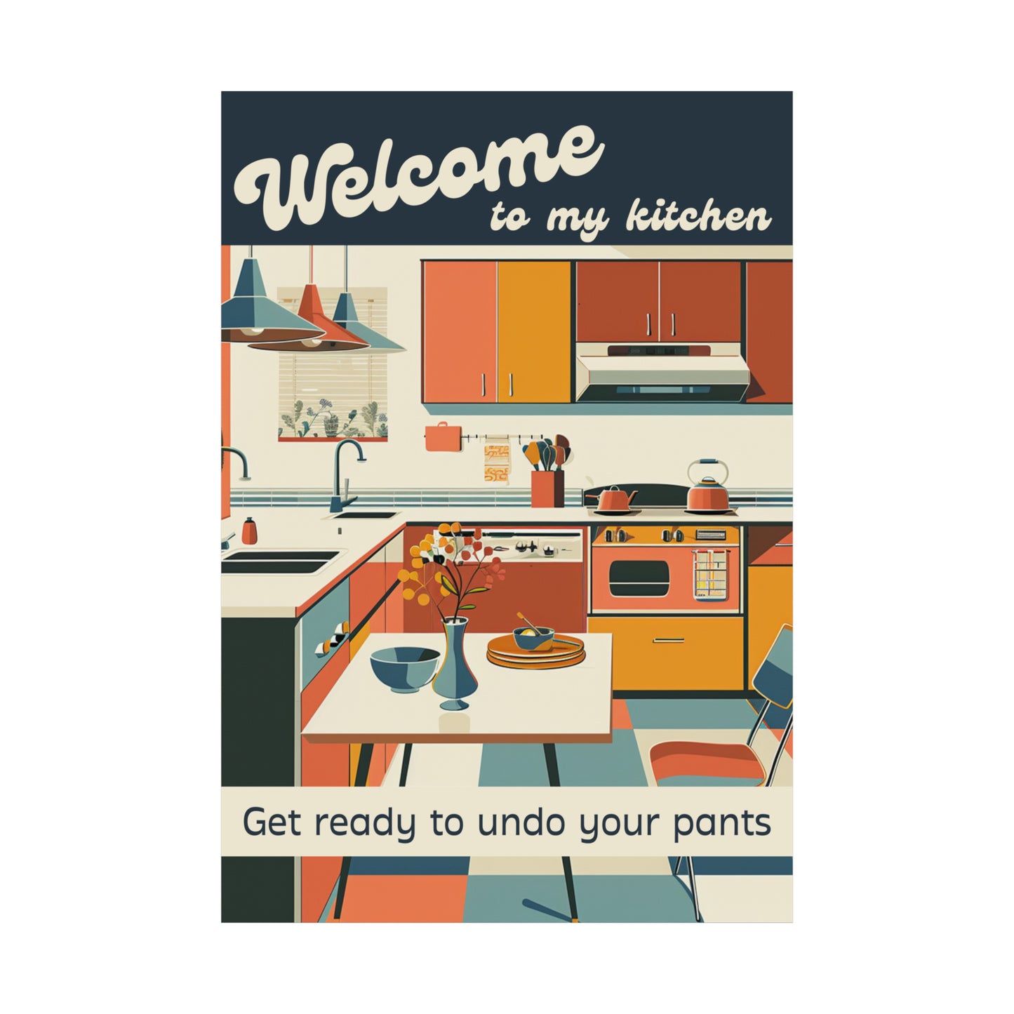 Retro Kitchen Poster D1
