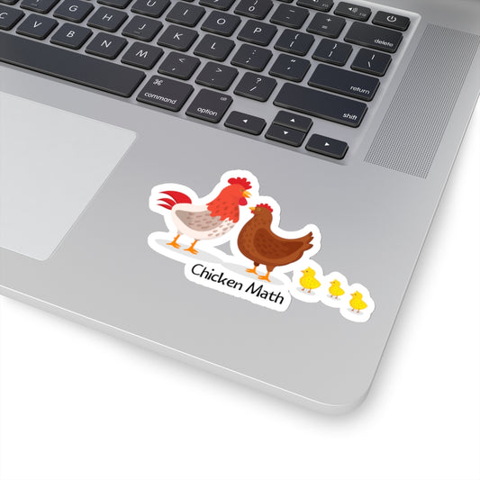 Chicken Math Sticker