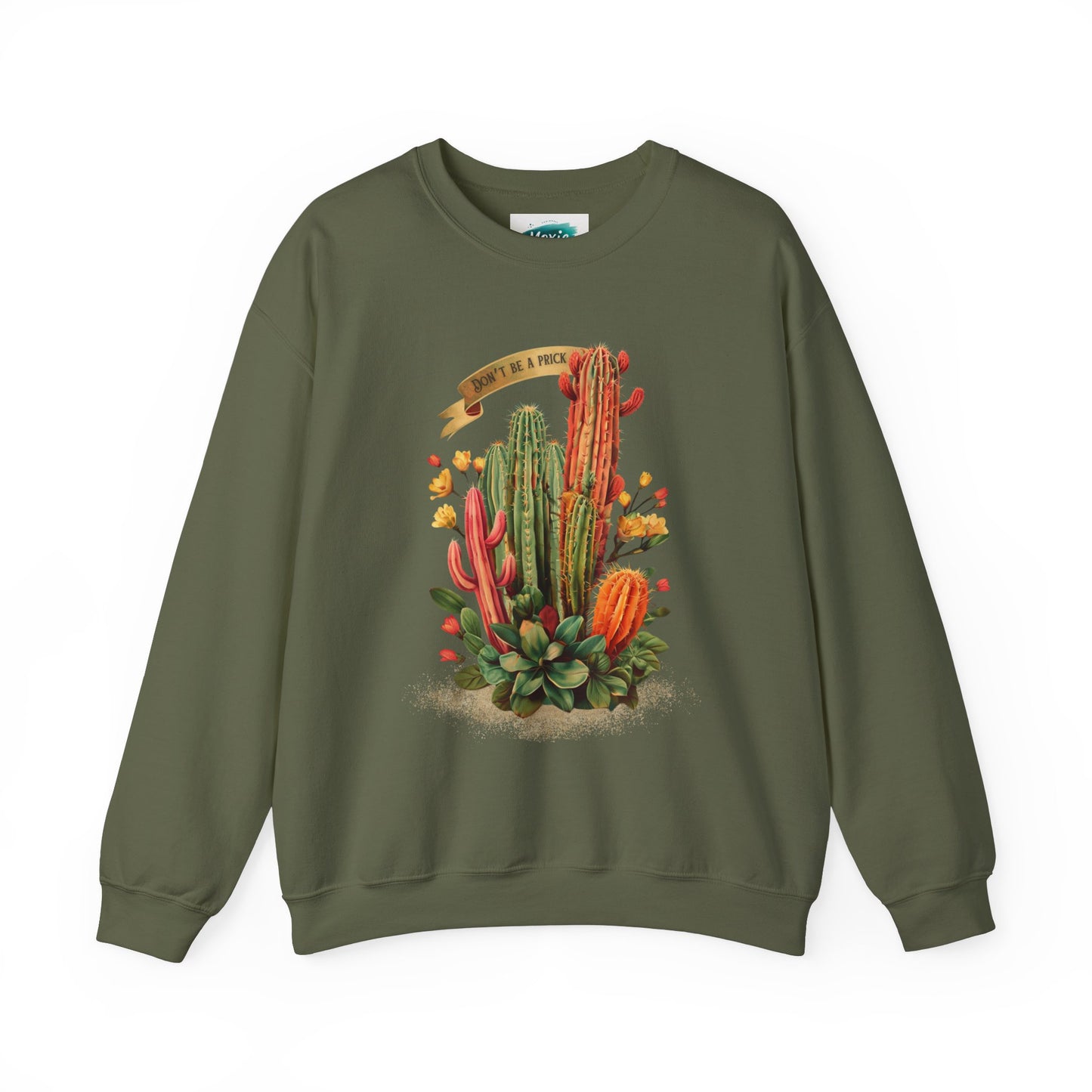 Don't be a prick Cactus - Unisex Heavy Blend™ Crewneck Sweatshirt