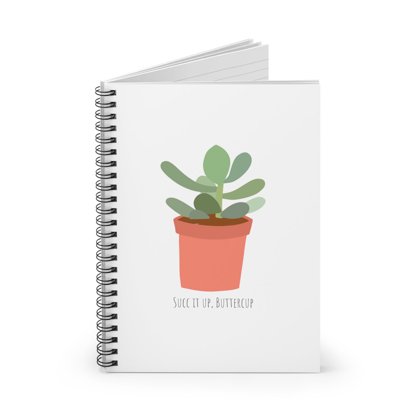 Succ it up, Buttercup - Spiral Notebook - Ruled Line