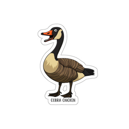 Cobra Chicken Sticker