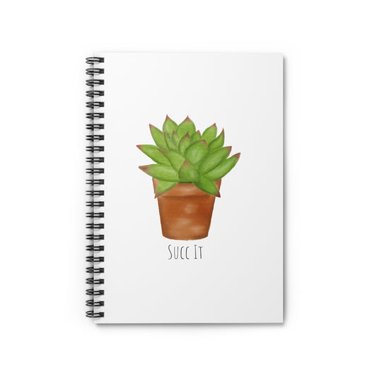 Succ it - Spiral Notebook - Ruled Line