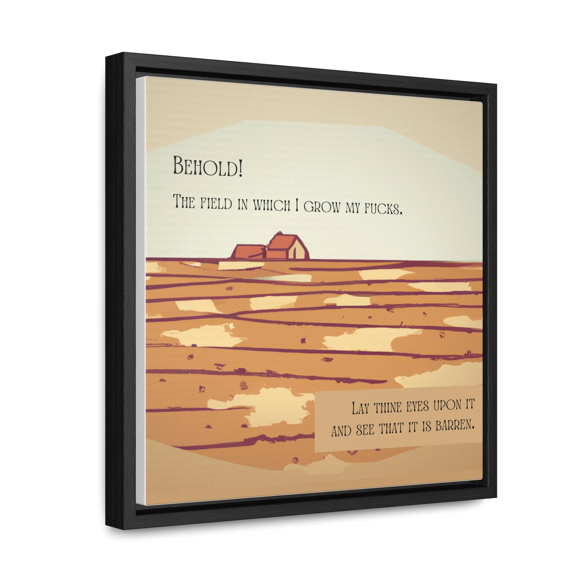 Behold! - Gallery Canvas Wraps, Square Frame - Moxie Graphics