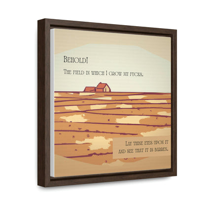 Behold! - Gallery Canvas Wraps, Square Frame - Moxie Graphics